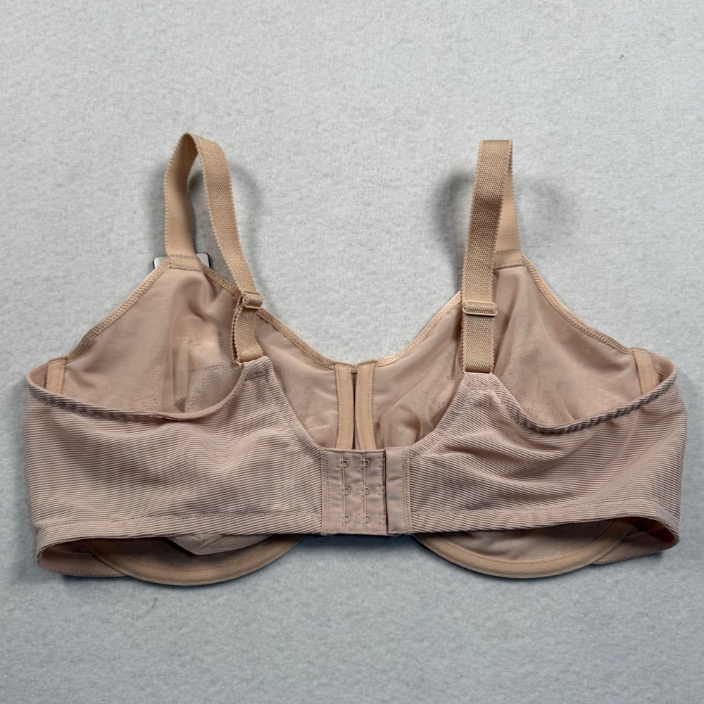Wacoal Visual Effects Minimizer Bra Womens 44DDD Nude Lace Underwire 857210 New - Picture 2 of 8